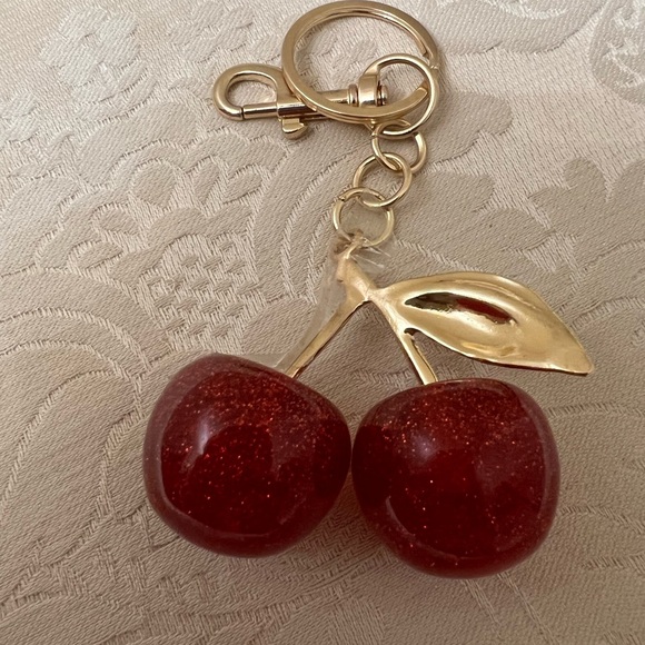Fashion Cherry Keychain / Bag charm New - Picture 1 of 3